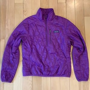 Patagonia Purple Nano Pull-over in XS